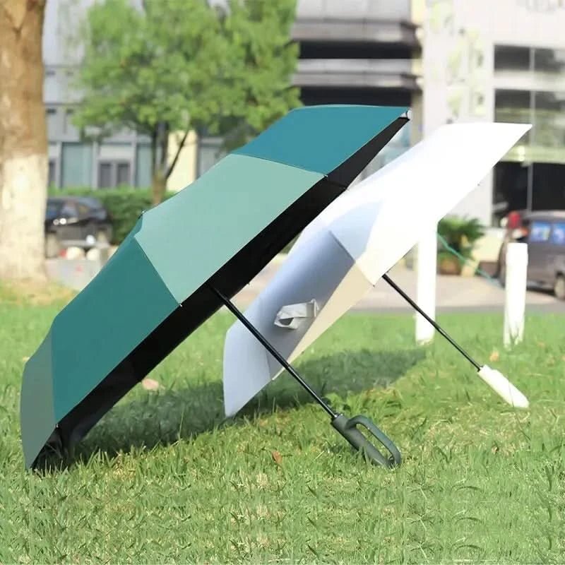Automatische Paraplu Storm- en UV-Bestendig Met 8 Verstevigde Ribs Voor Regen en Zon Windproof Opvouwbaar | Sulvida