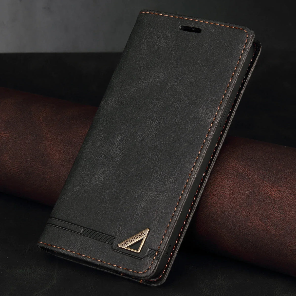 Portemonnee Telefoonhoesje Leer met Kaarthouder voor Samsung Galaxy A-Serie Magnetische Sluiting Flip | Sulvida
