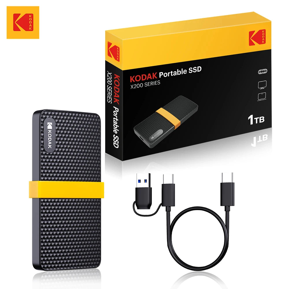 Externe SSD Schijf 1TB USB 3.1 Type-C Draagbare Opslagharde Schijf voor Laptop PC Smartphone en Tablet | Sulvida
