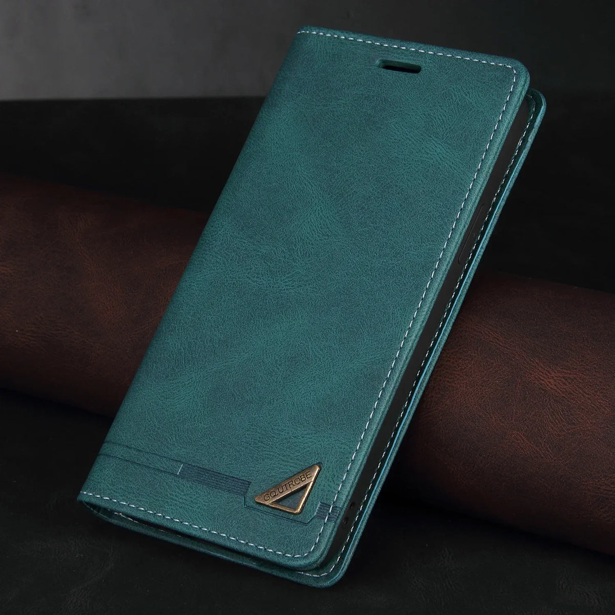 Portemonnee Telefoonhoesje Leer met Kaarthouder voor Samsung Galaxy A-Serie Magnetische Sluiting Flip | Sulvida