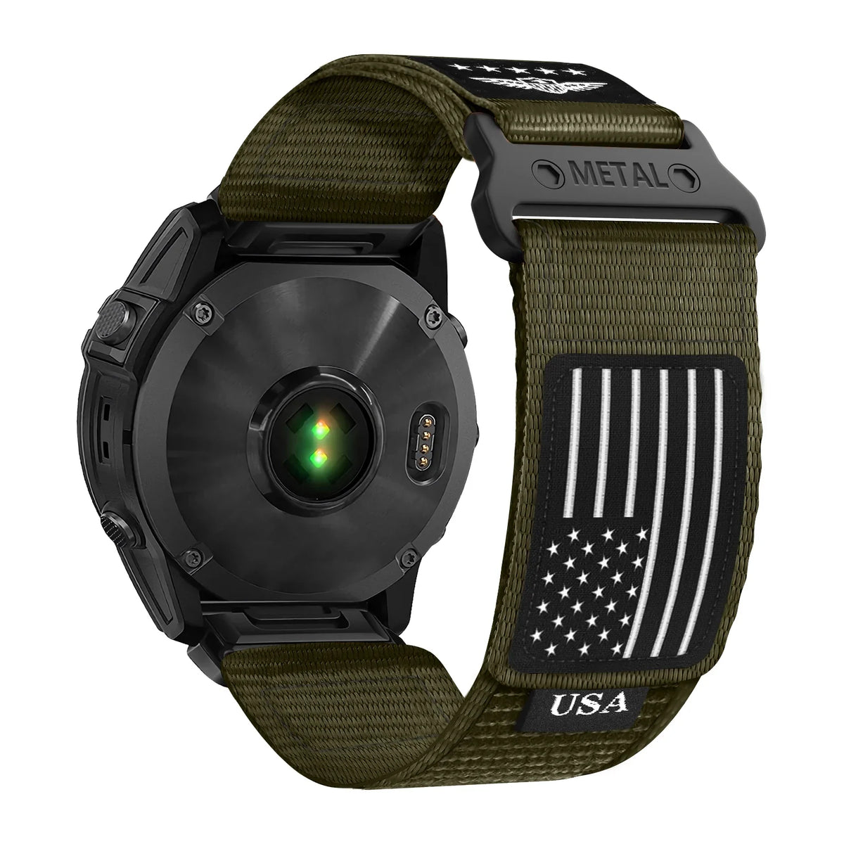 Bracelet de montre universel en nylon réglable QuickFit à fermeture rapide, bracelet sport, accessoire de montre 20 22 26 mm | Sulvida