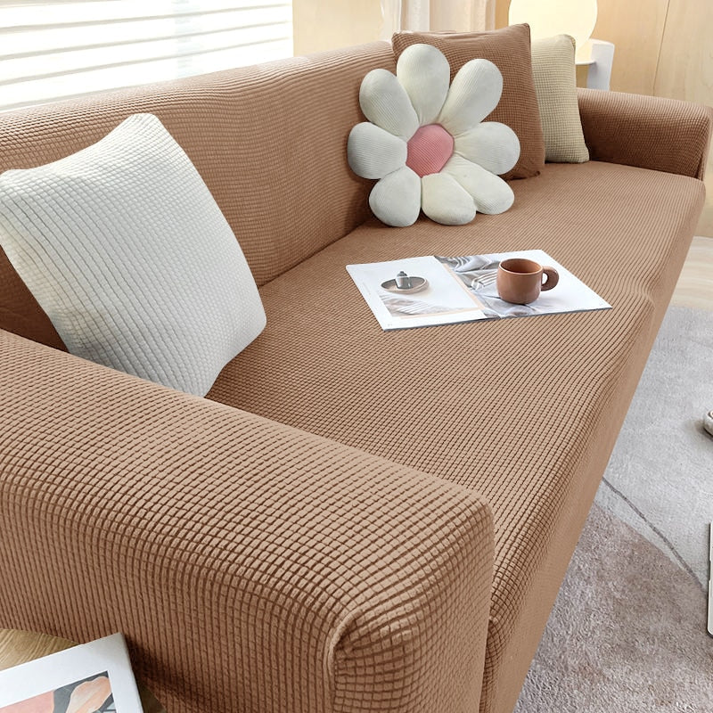 Rekbare Bankhoes Elastisch voor Bank 1-4 Zits Meubelbeschermer Sofa Cover Huiskamer Interieur Woondecoratie | Sulvida