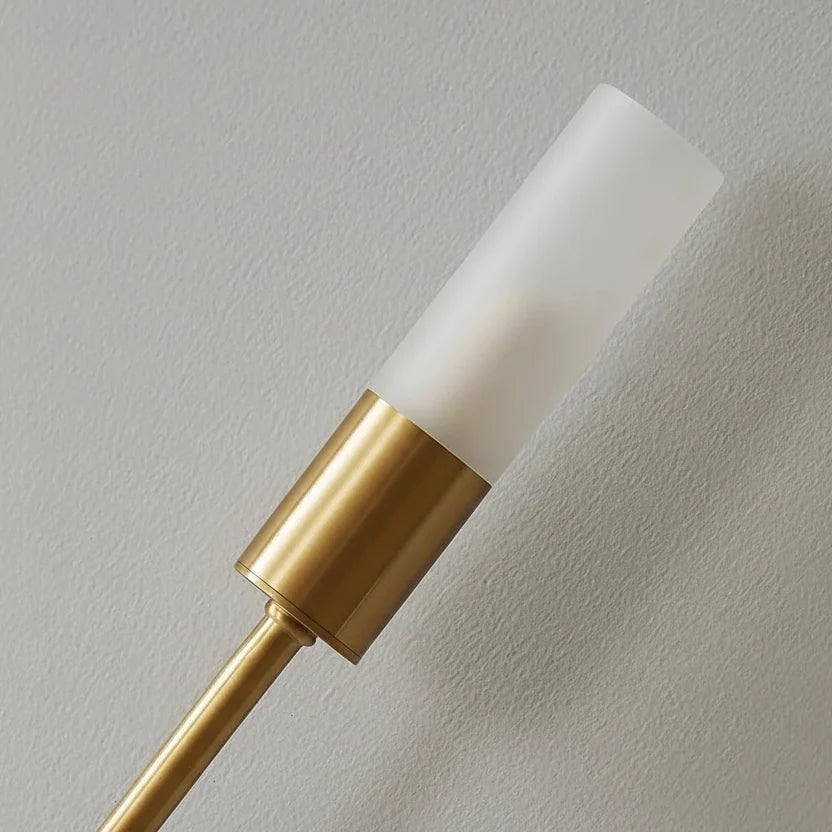 Moderne LED-wandverlichting met bidirectioneel licht zwart goud design voor woonkamer gang slaapkamer hal | Sulvida