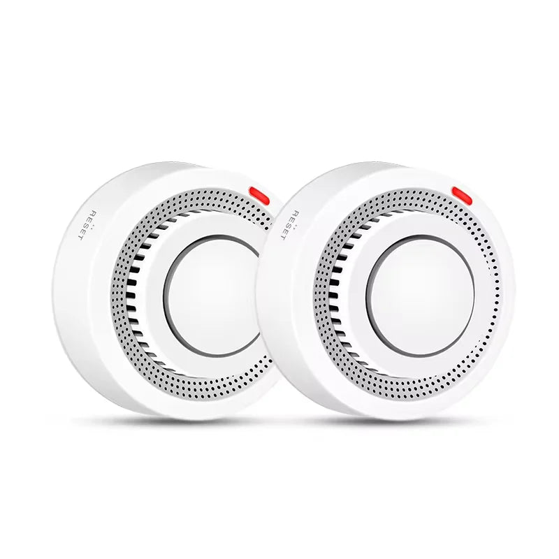 Détecteur de fumée intelligent Wi-Fi avec alarme incendie 85 dB, commande par application et alertes en temps réel pour une maison sûre | Sulvida