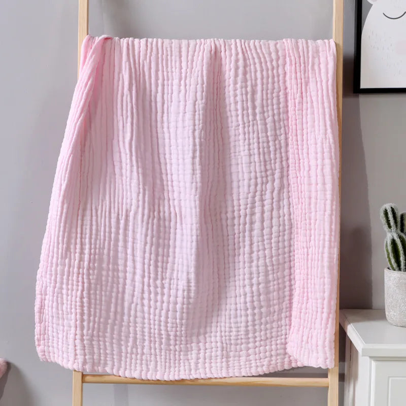 Mousseline Deken Katoen Meerlaags Zacht 198x229 cm Ademend Plaid voor Bed Bank Woonkamer Slaapkamer Decoratief | Sulvida