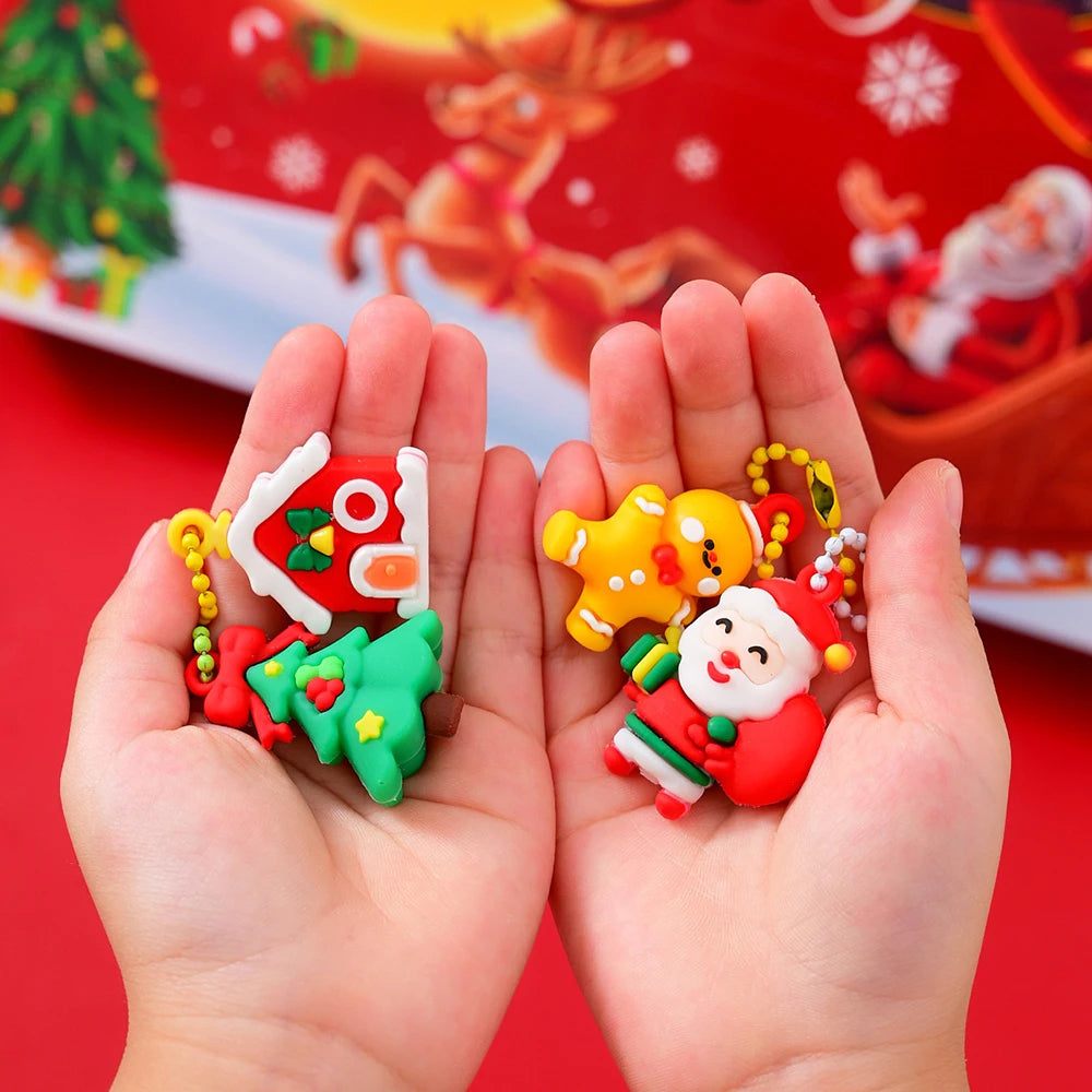 Adventskalender met Schatzoek Opdrachtjes voor Kinderen - Kerstdecoratie en Speelse Cadeau-Ervaring Countdown | Sulvida