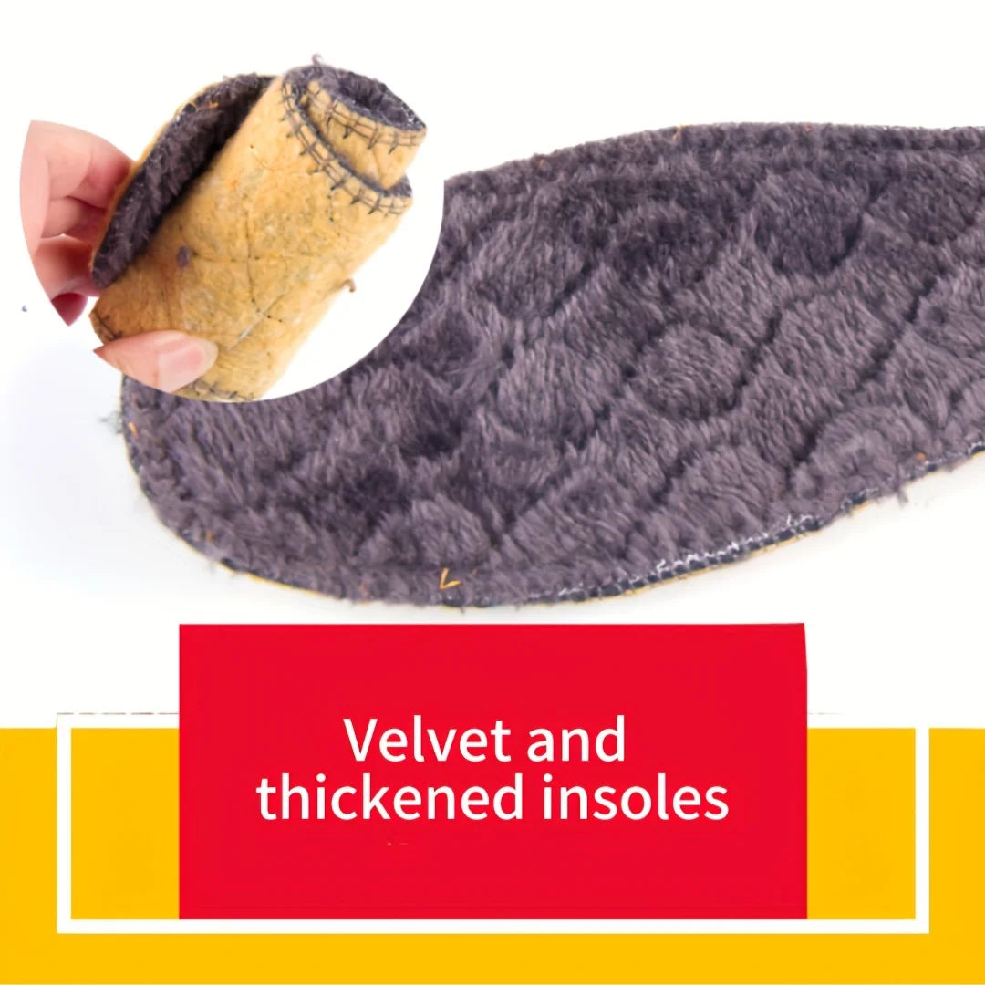Gevoerde Winterlaarzen Heren met Rits Waterdicht Zwart Bruin Blauw Sneeuw Enkelboots Platform Outdoor | Sulvida