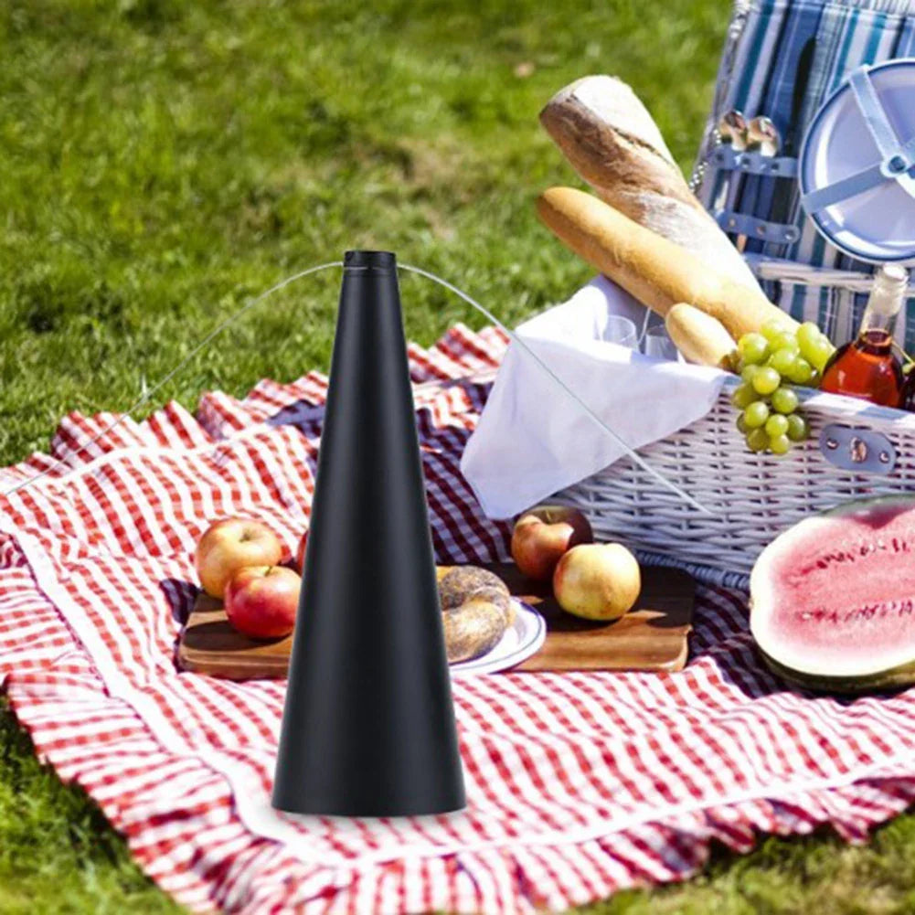 Tafelventilator met Holografische Bladen tegen Vliegen USB en Batterij Oplading Barbecue Picknick Tuin | Sulvida