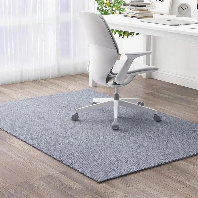 Tapis de chaise de bureau 120x90 cm Transparent - Protection de sol pour parquet, stratifié et carrelage - Sous-main antidérapant pour espace de travail | Sulvida