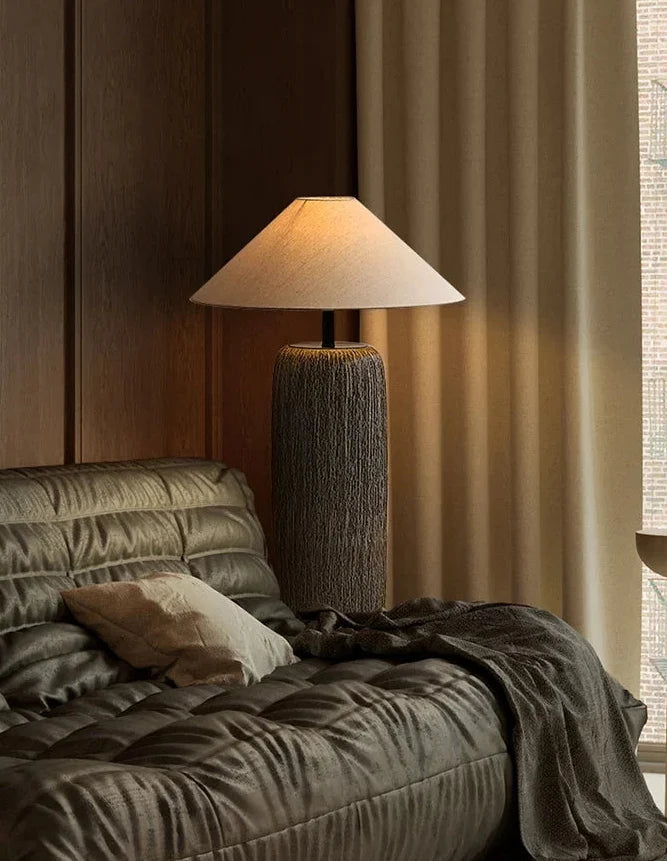 Keramische Staande Lamp Wabi-Sabi Stijl Warm Licht Woonkamer Lounge Japans Design Sfeerverlichting Vloerlamp | Sulvida