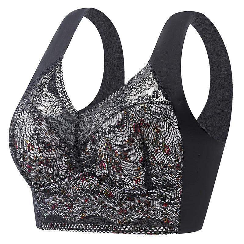 Full-Coverage BH met Breed Draagcomfort Zonder Beugel Naadloos Ontwerp Elastische Pasvorm Dagelijks Dragen | Sulvida
