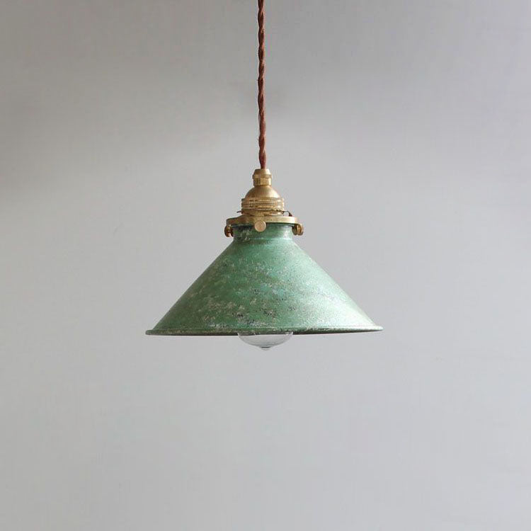 Retro Metalen Hanglamp Conusvorm Keuken Balkon Eetkamer Woonkamer Vintage Industrieel Sfeerlicht Design | Sulvida