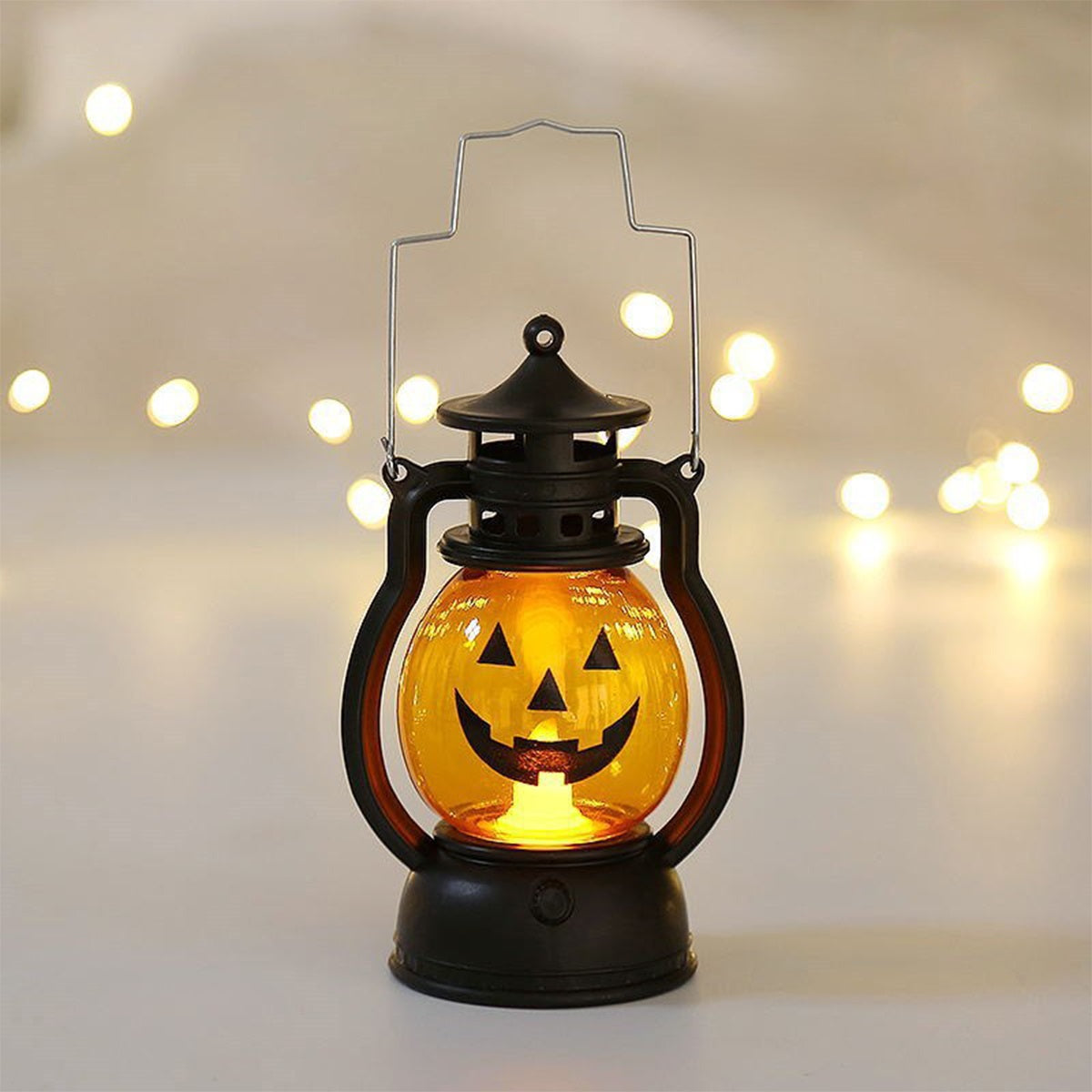 LED Spooklantaarn met Pompoendesign Decoratieve Verlichting Halloween Sfeerverlichting voor Feest & Thuis | Sulvida