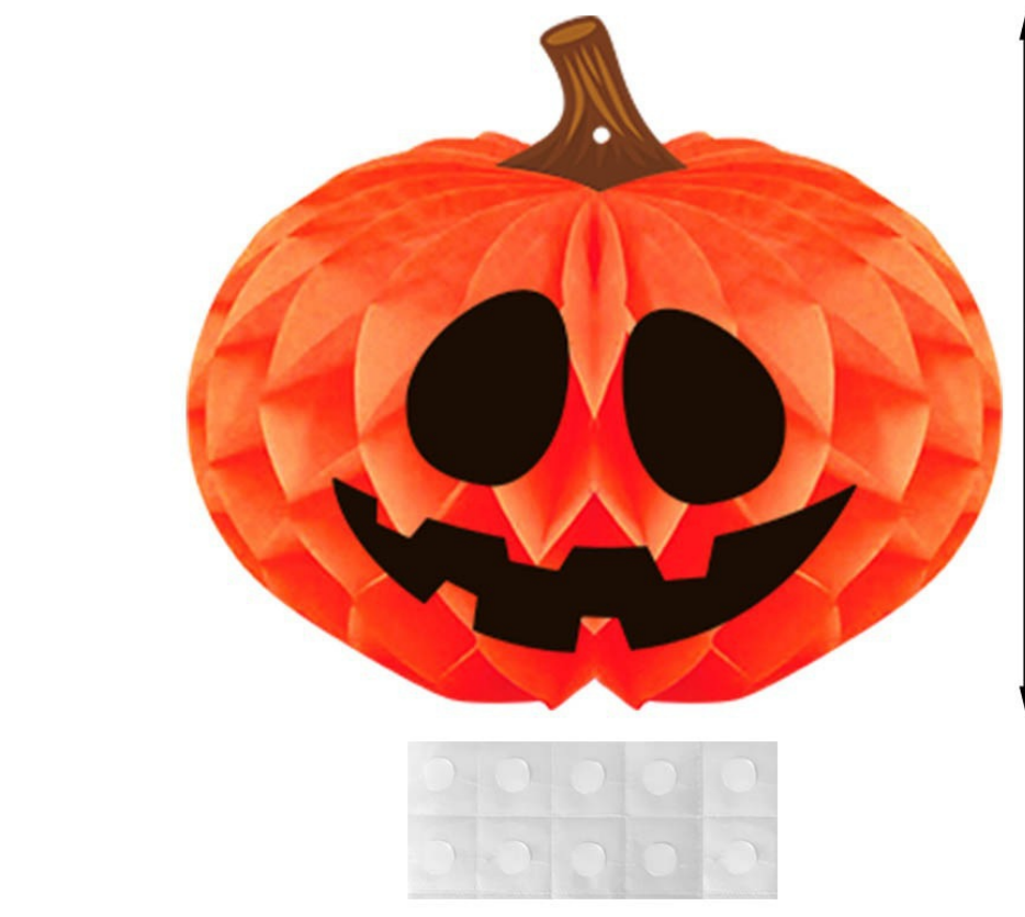 Opvouwbare Papieren Lantaarn Halloween Decoratie Vleermuis Pompoen Spin Ophangbaar Feest Party Versiering | Sulvida