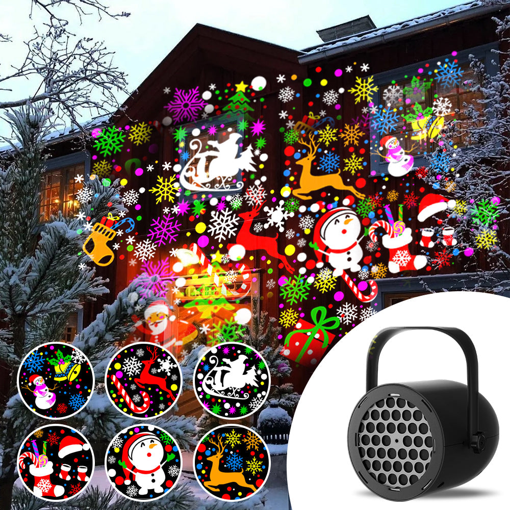 LED-Projector met Roterende Patronen – USB-Aangedreven Sfeerverlichting voor Feesten, Party en Decoratie | Sulvida