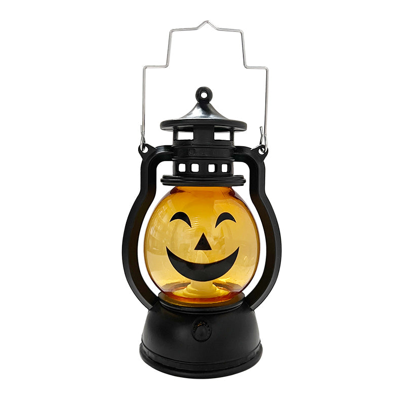 Halloween Lantaarn LED Pompoenlamp Oranje Draagbaar Tuinverlichting Terras Camping Decoratief Sfeer Licht | Sulvida