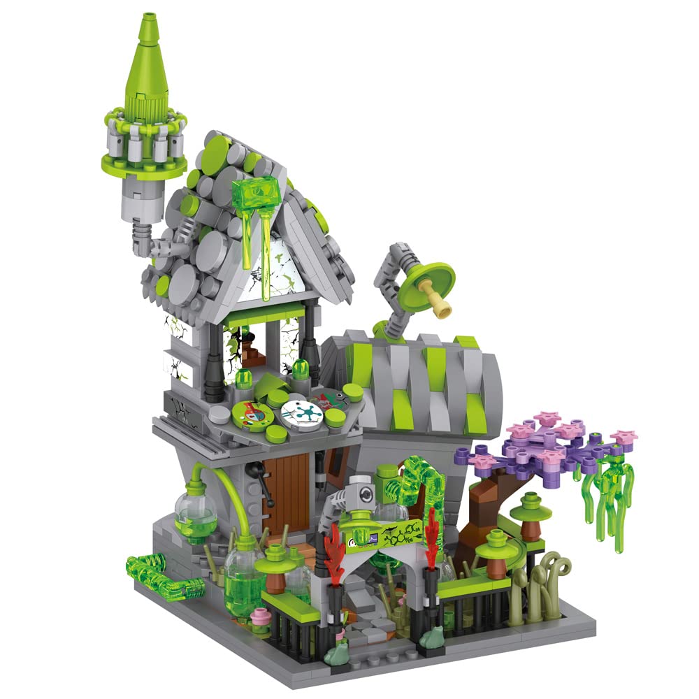 Bouwblokkenset Hut Halloween 687-762 Stuks Speelgoed Decoratie Kinderen Gezinsactiviteit Feestdecoratie | Sulvida