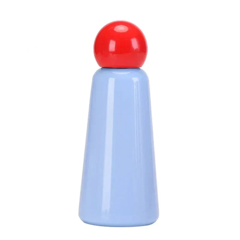 Bouteille isotherme en acier inoxydable 500ml, design bicolore, bouteille isotherme chaud/froid, bouteille de sport et de voyage, étanche | Sulvida