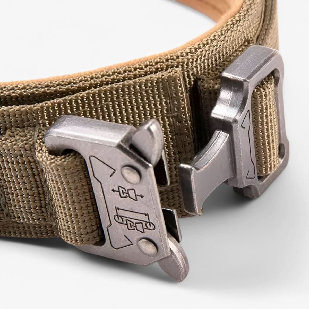 Collier pour chien réglable, ensemble tactique avec collier de contrôle rembourré en nylon pour le dressage et les promenades | Sulvida