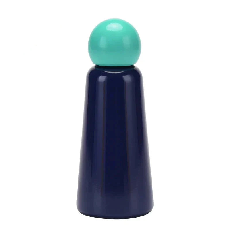 Bouteille isotherme en acier inoxydable 500ml, design bicolore, bouteille isotherme chaud/froid, bouteille de sport et de voyage, étanche | Sulvida