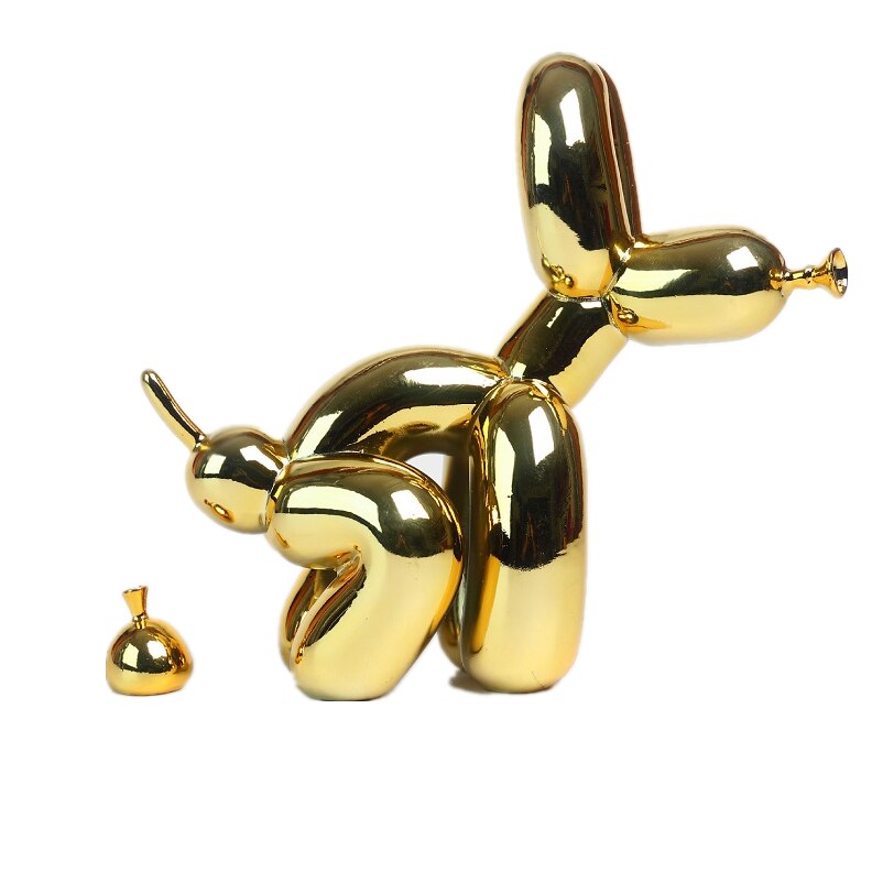 Balloon Dog Decoratiesculptuur Kunsthars Modern Design Woonaccessoire voor Woonkamer Slaapkamer Interieur | Sulvida