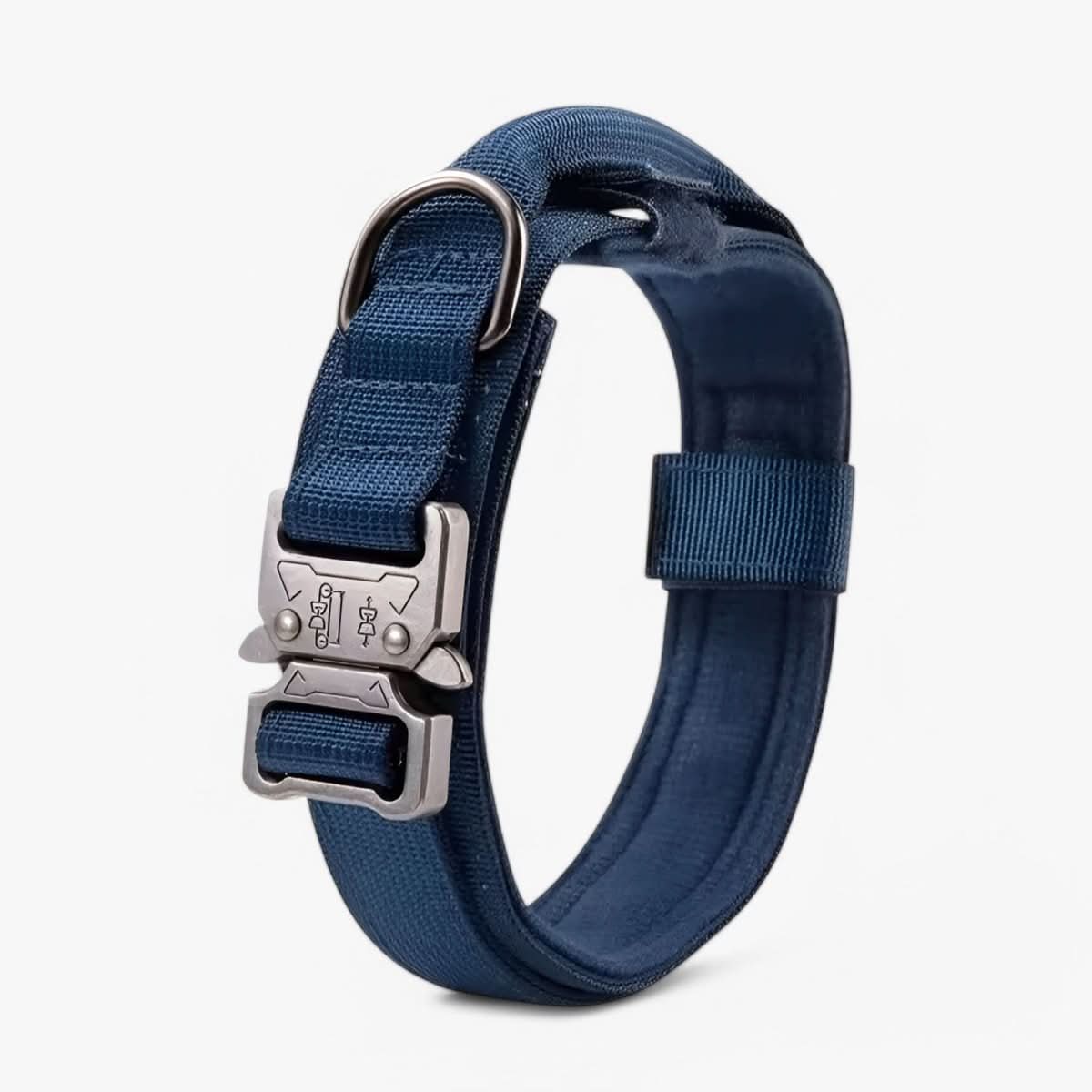 Collier pour chien réglable, ensemble tactique avec collier de contrôle rembourré en nylon pour le dressage et les promenades | Sulvida