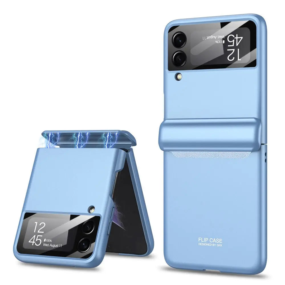 Coque de protection pour Galaxy Z Flip 4 – Coque antichoc de qualité militaire avec recharge sans fil et protection contre les chutes | Sulvida