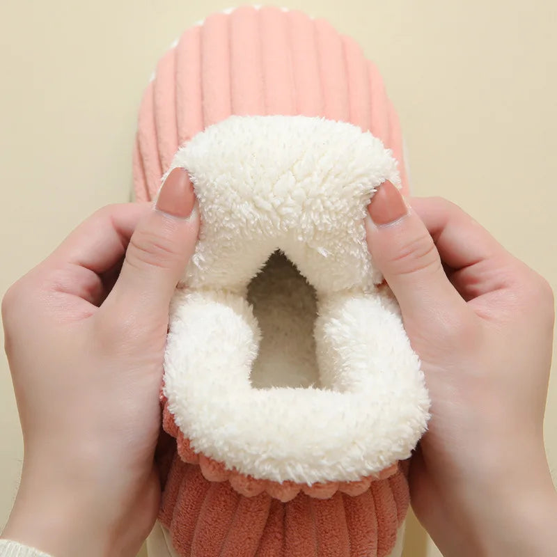 Winterpantoffels Pluche Heren Dames Zachte Zool Bontslippers Warm Huisschoenen Antislip Comfortabel Binnen | Sulvida