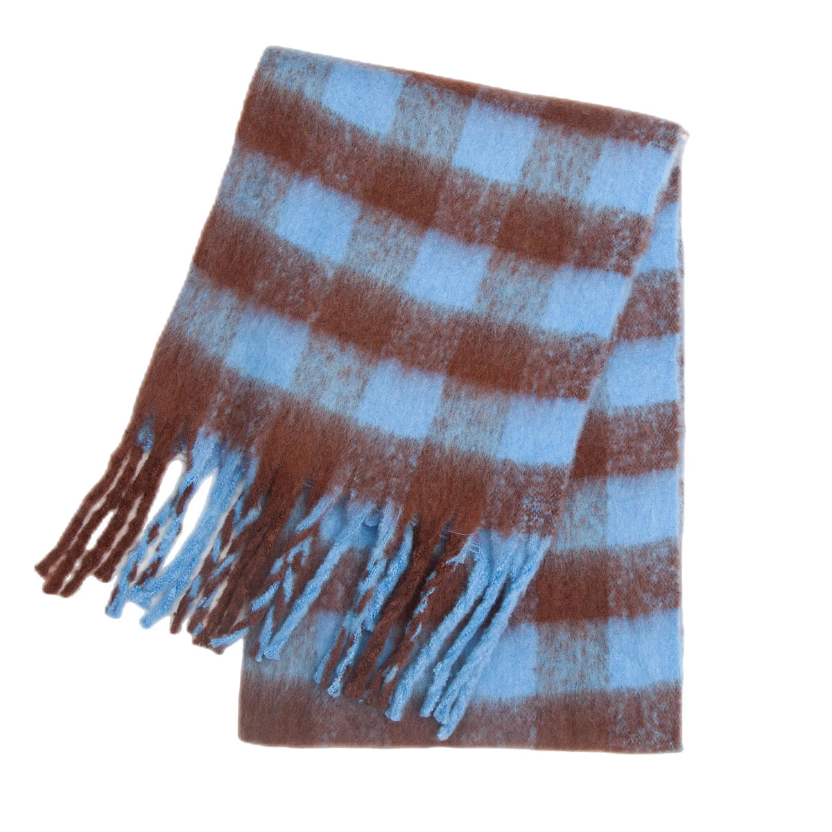 Geruite Wintersjaal voor Dames en Heren Zachte Dikke Kasjmier Sjaal 38x230cm Warm Stijlvol Comfortabel | Sulvida