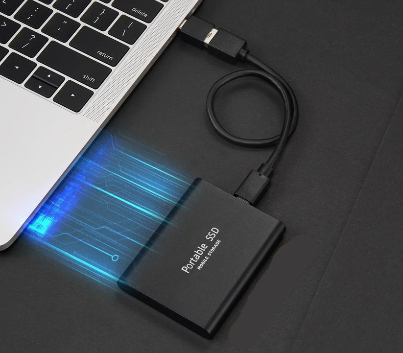 Externe SSD 500GB 1TB 2TB USB-C Solid State Drive Draagbare Gegevensopslag Compact Schokbestendig Snel | Sulvida