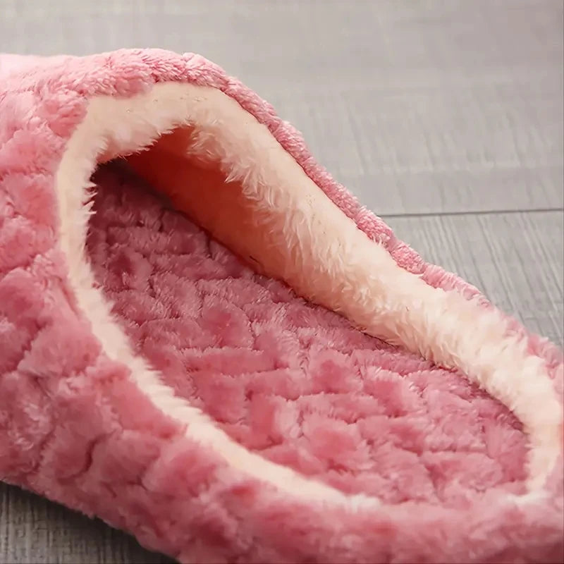 Pantoffels Pluche Zachte Sloffen Antislip Zool Binnenschoenen Herfst Winter Warmte Comfort Huisschoenen | Sulvida