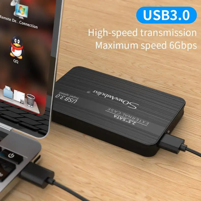 Externe harde schijf 2.5 inch draagbaar USB 3.0 opslagschijf 320GB tot 2TB snelle datatransfer compact design | Sulvida