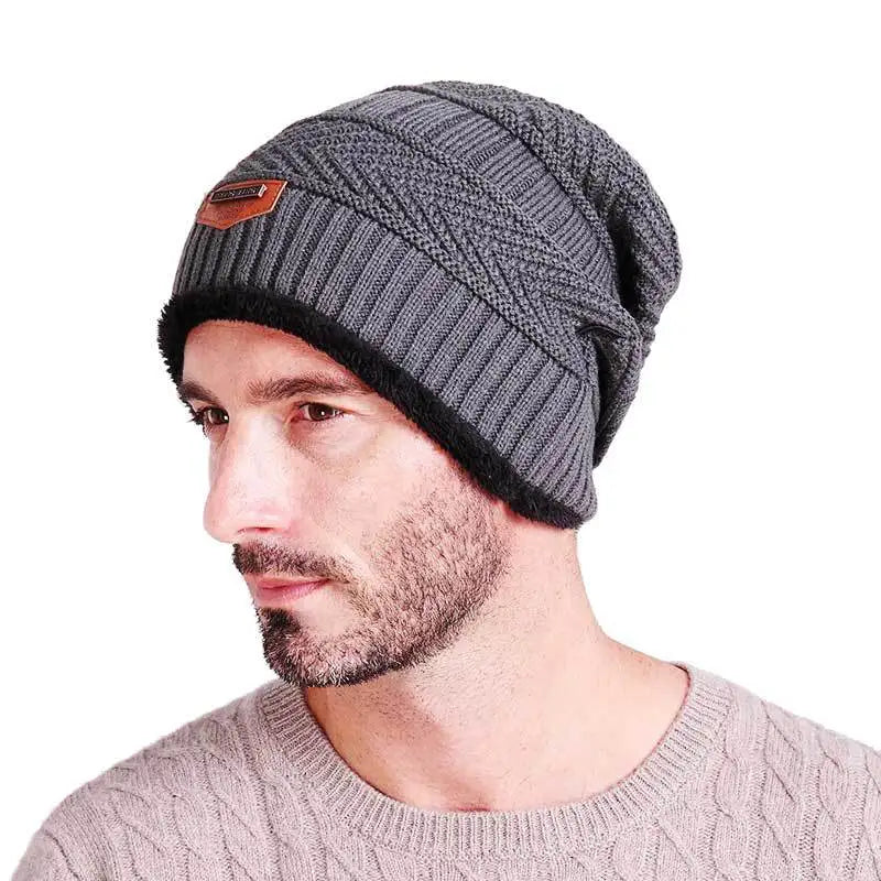Gebreide Wintermuts Randloos Dik Warm Unisex Winddicht Beanie Skullcap Casual Streetwear Heren Dames | Sulvida