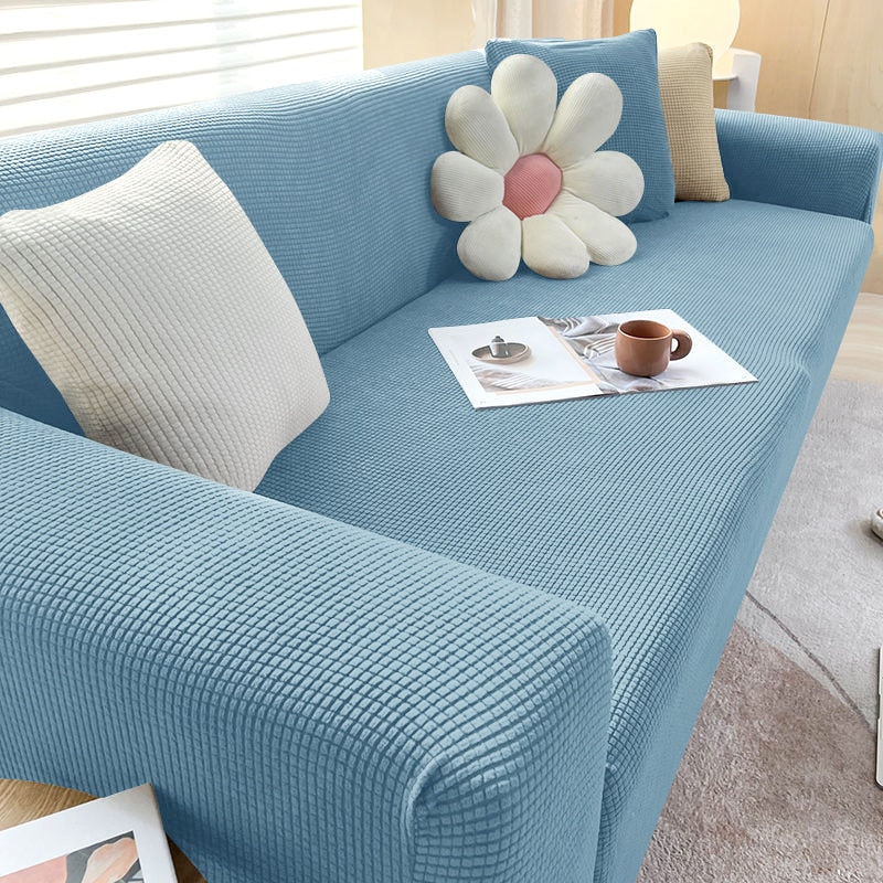 Rekbare Bankhoes Elastisch voor Bank 1-4 Zits Meubelbeschermer Sofa Cover Huiskamer Interieur Woondecoratie | Sulvida
