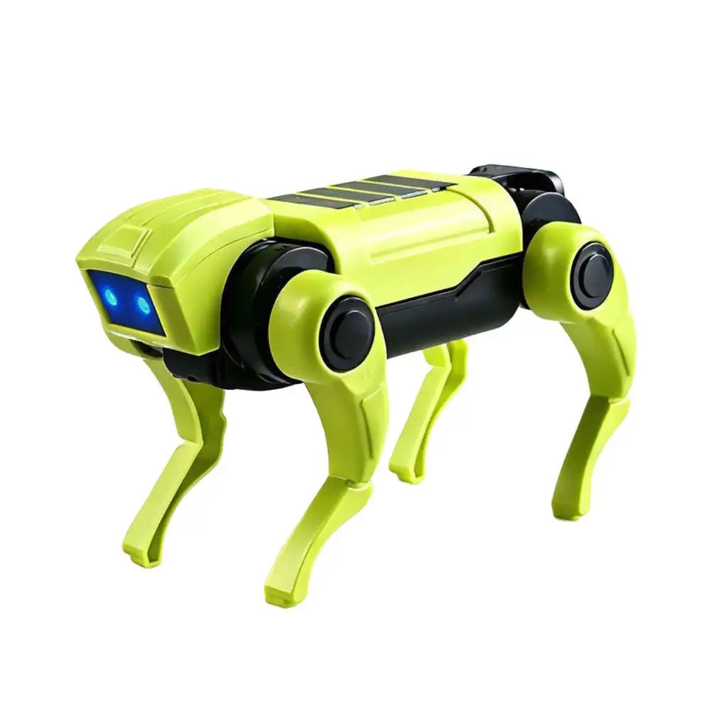Mechanical Dog Toy Children's DIY Assembly Electric Bionic Robot Science Teaching Small Toy For Boys Kids Gift