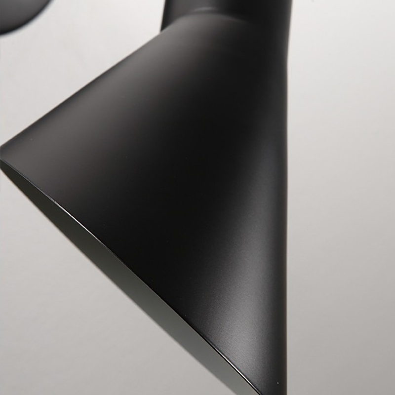 Verstelbare Wandlamp Aluminium Zwart Wit Leeslamp Slaapkamer Gang Woonkamer Nordic Design Dimbaar Sfeer | Sulvida