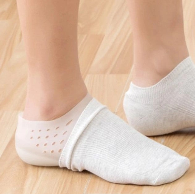 Verhogingsinlegzolen Gel 4-5 cm Lengte Extra Hoogte Onzichtbaar Comfortabel Dagelijks Gebruik Heren Dames | Sulvida