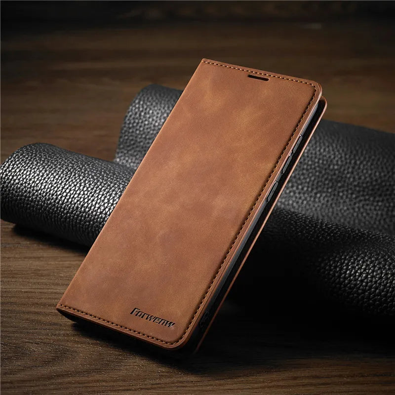 Magnetische Lederen iPhone-Hoes met Volledige Bescherming Stijlvol Design voor Dagelijks Gebruik en Optimale Grip | Sulvida