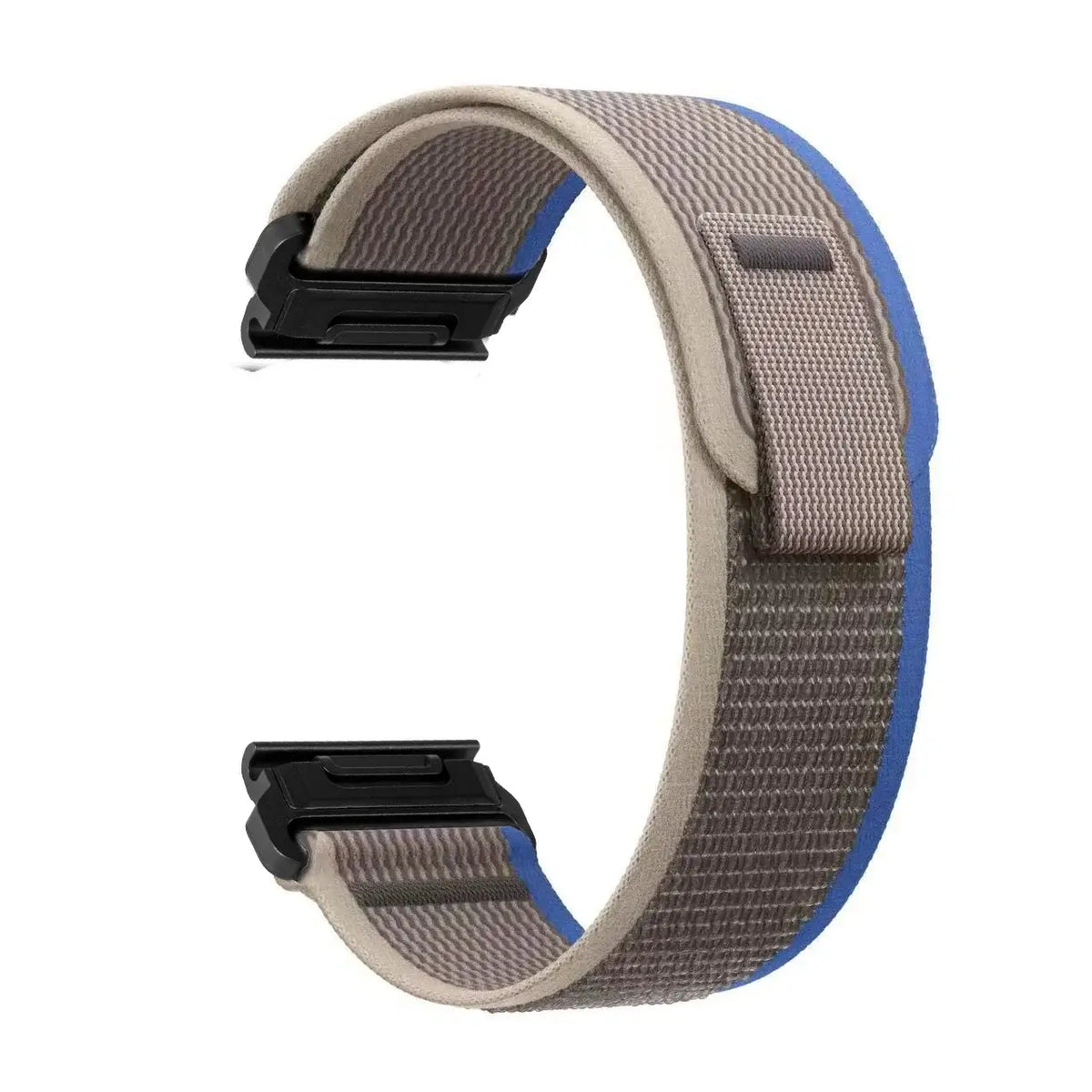 Bracelet universel en nylon pour smartwatch, fermeture autoagrippante respirante et réglable, 20mm 22mm 26mm, Apple Watch Samsung Galaxy | Sulvida