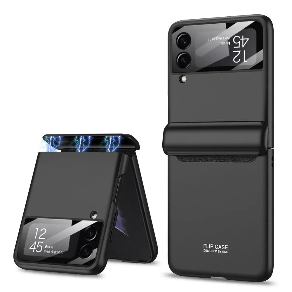 Coque de protection pour Galaxy Z Flip 4 – Coque antichoc de qualité militaire avec recharge sans fil et protection contre les chutes | Sulvida