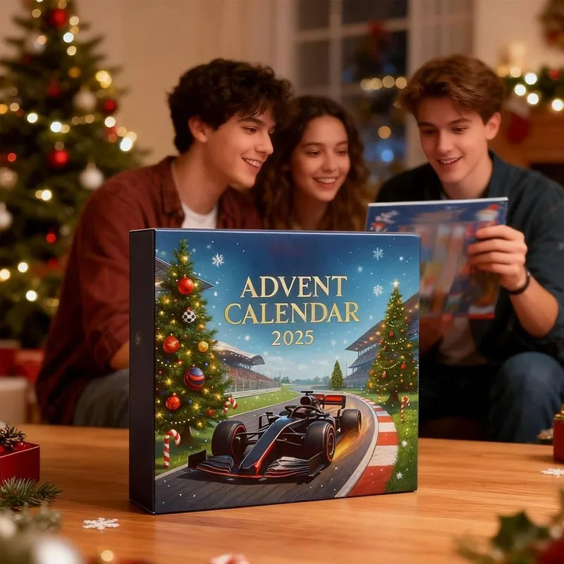 Racesport Adventskalender met 24 Verrassingen voor Autosportfans Verzamelaars Kerst Cadeau Countdown | Sulvida