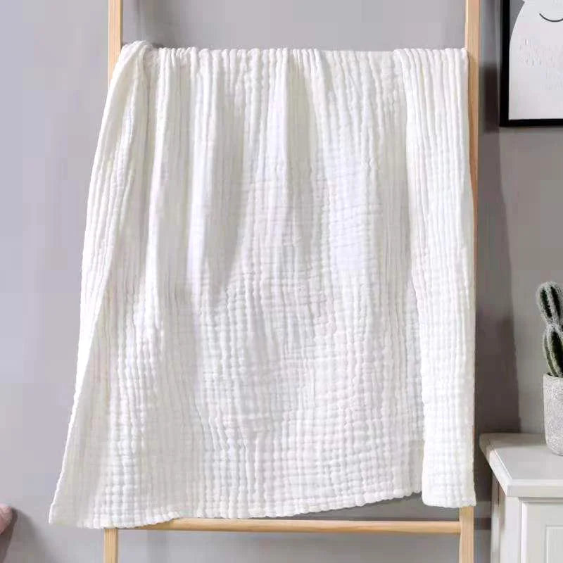 Musselinen Babydoek 105x105 cm Zeslaags Katoenen Swaddle Deken Pasgeboren Omslagdoek voor Jongens & Meisjes | Sulvida