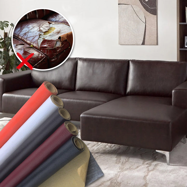 Zelfklevende Leren Reparatiepatch 50×138 cm Duurzaam Snel Herstel Bank Autostoel Tas Jack Sofa Meubel | Sulvida