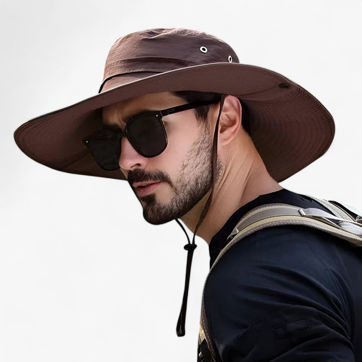 Outdoor Hoed met UV-Bescherming – Ademende Zonnehoed voor Wandelen Vissen Kamperen en Zomerse Buitenactiviteiten | Sulvida