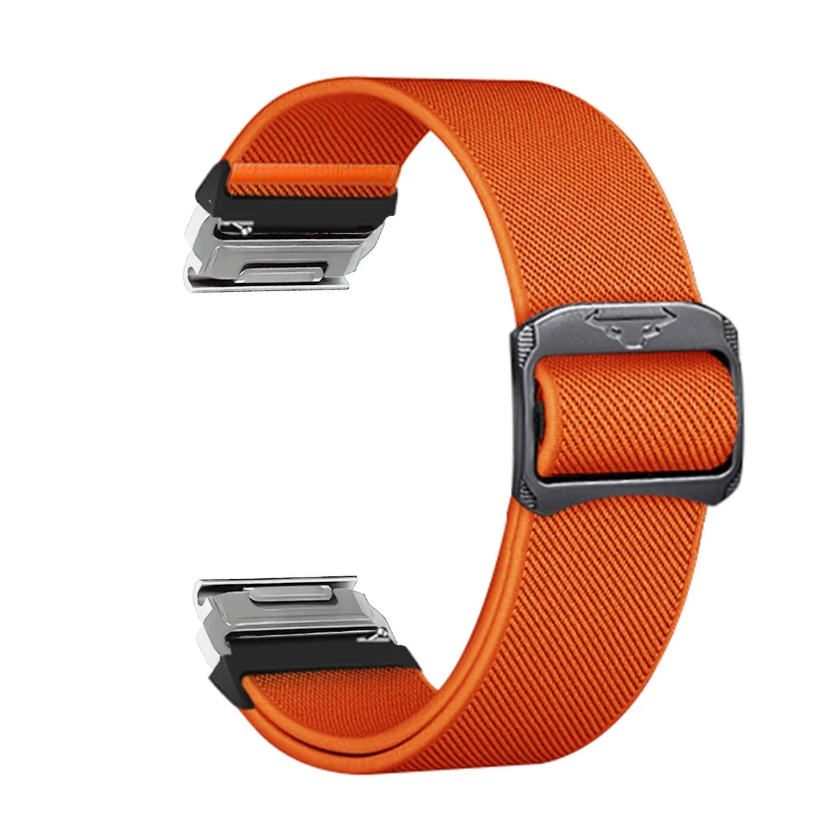 Bracelet de montre en nylon 22-26 mm style militaire Garmin résistant à l’usure, réglable, noir, gris, vert, unisexe, sportif | Sulvida