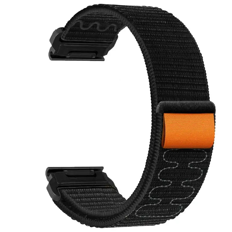 Bracelet universel en nylon pour smartwatch, fermeture autoagrippante respirante et réglable, 20mm 22mm 26mm, Apple Watch Samsung Galaxy | Sulvida