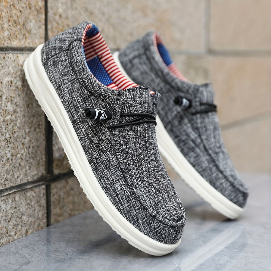 Instappers Heren met Metalen Accent en Moc Toe Stiksel - Casual Loafers voor Dagelijks Gebruik en Comfort | Sulvida