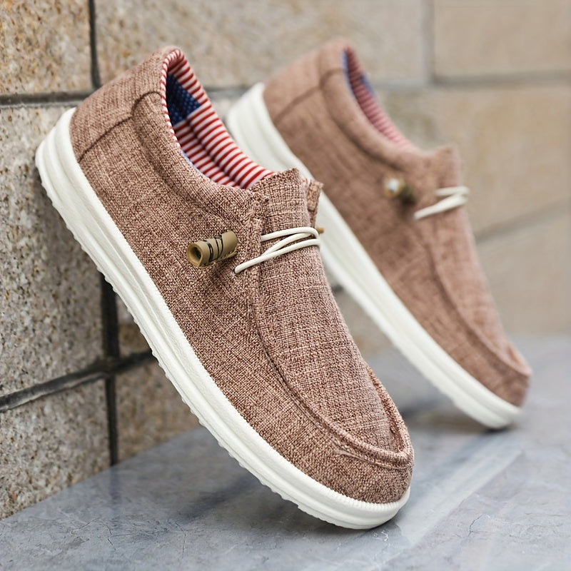 Instappers Heren met Metalen Accent en Moc Toe Stiksel - Casual Loafers voor Dagelijks Gebruik en Comfort | Sulvida
