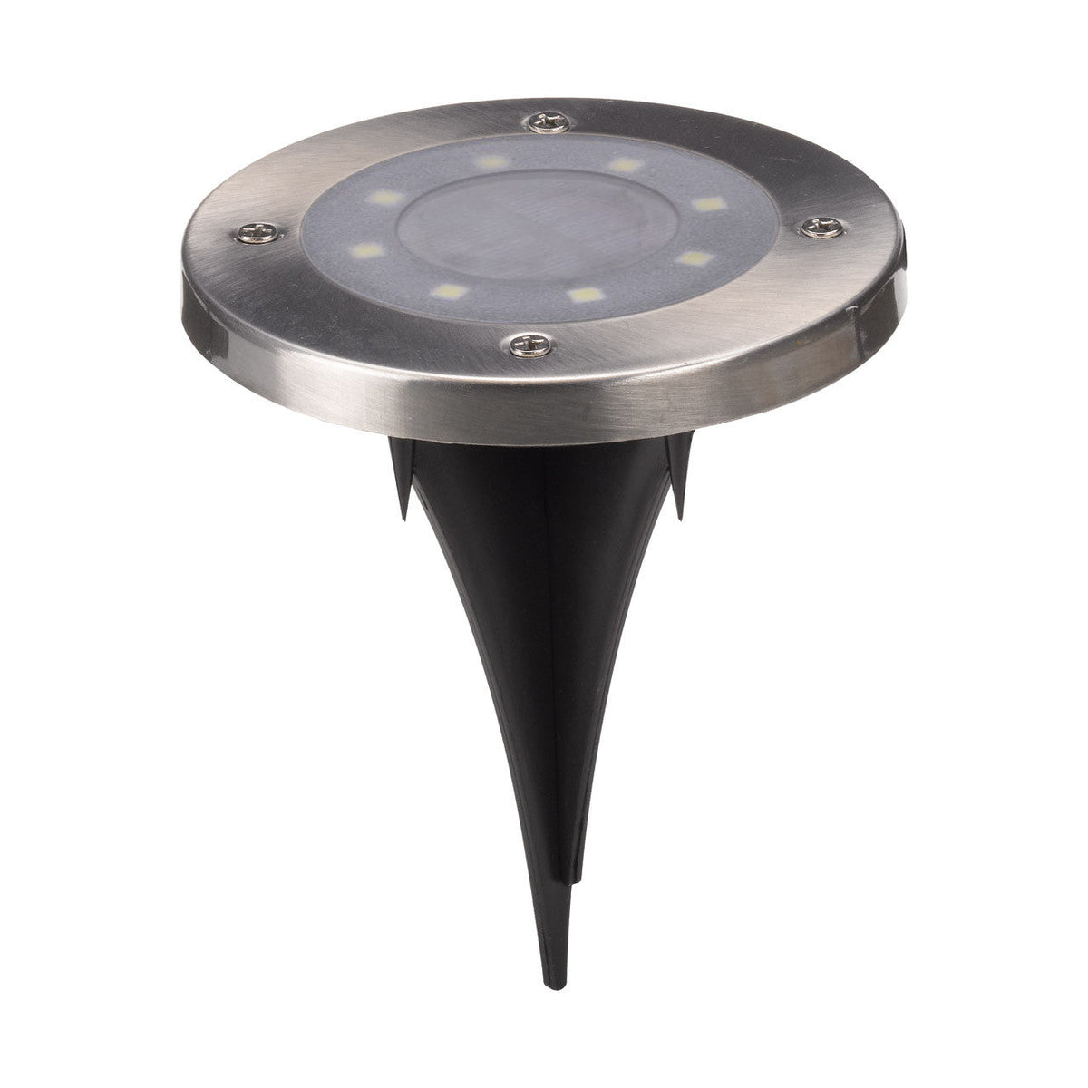 Grondspots op Zonne-Energie – LED Padverlichting voor Tuin Oprit Terras Automatisch – 8 LEDs Waterdicht IP65 | Sulvida