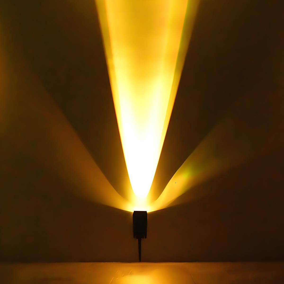 Solaire LED Tuinspot met Verstelbare Zoom IP65 Waterbestendig Warm Wit Energiezuinige Buitenverlichting voor Gazon Borders en Gevel | Sulvida